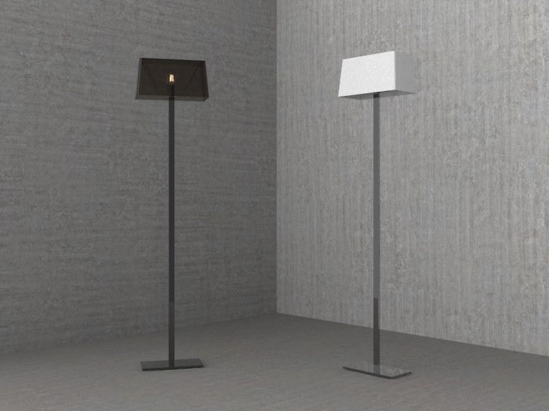NEXO LUCE Светодиодный торшер из стали Oxen floor lamp 7159e1 - Вид №1