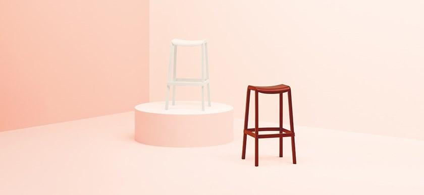 Pedrali Штабелируемый табурет из полипропилена Dome sun-id-1348689 - Вид №14