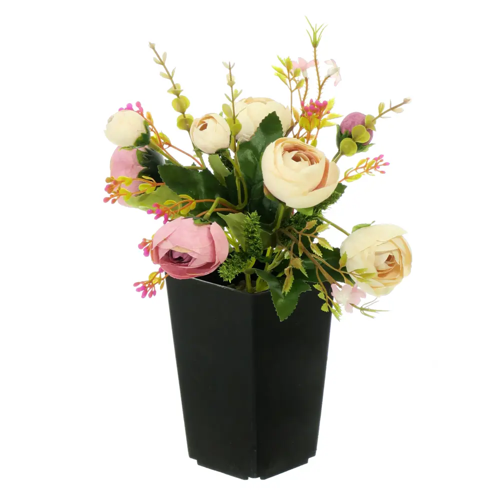 89356240 Искусственное растение в горшке камелия h30 см цвет розовый STLM-0949621 Santreyd  - Вид №3