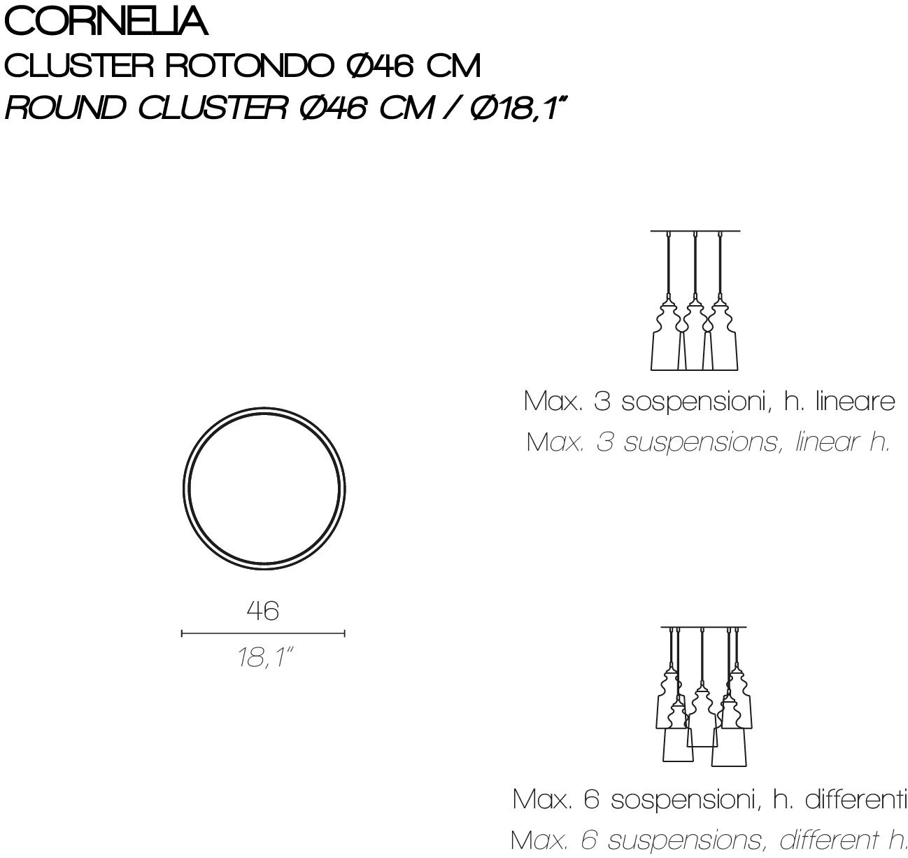 Contardi Подвесной светильник из прозрачного выдувного стекла Cornelia sun-id-1511278 - Вид №9