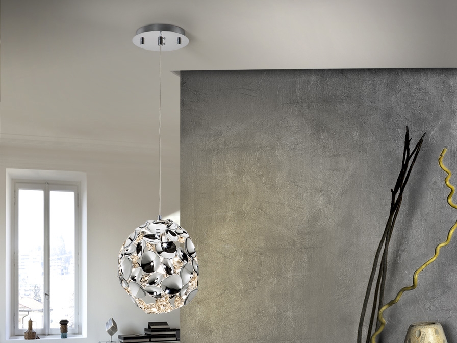 063950 Люстра Ø18 1L хром Schuller Narisa  - Вид №2