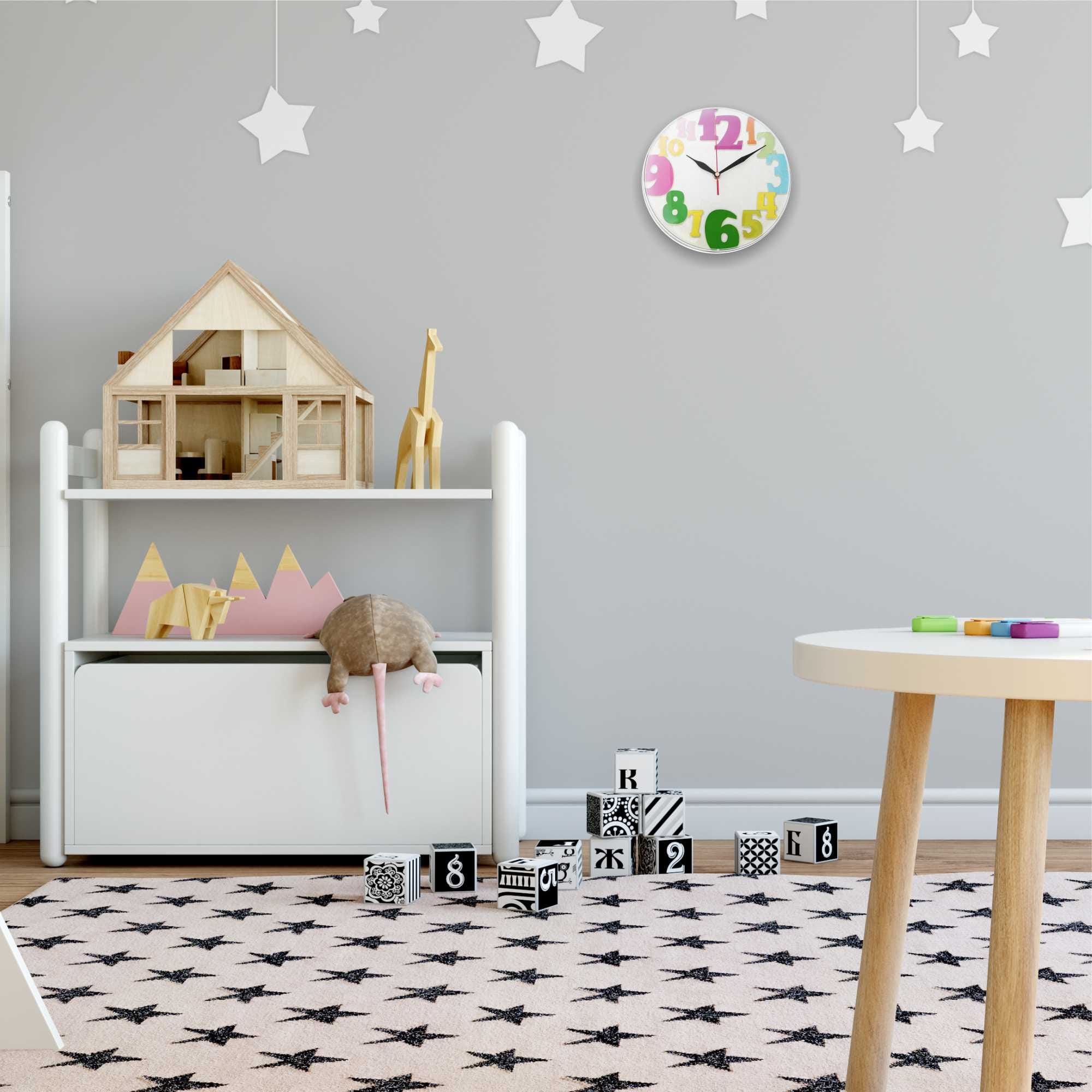 82902878 Часы настенные Apeyron PL1712-034 ø25 см пластик Декор Santreyd  - Вид №4