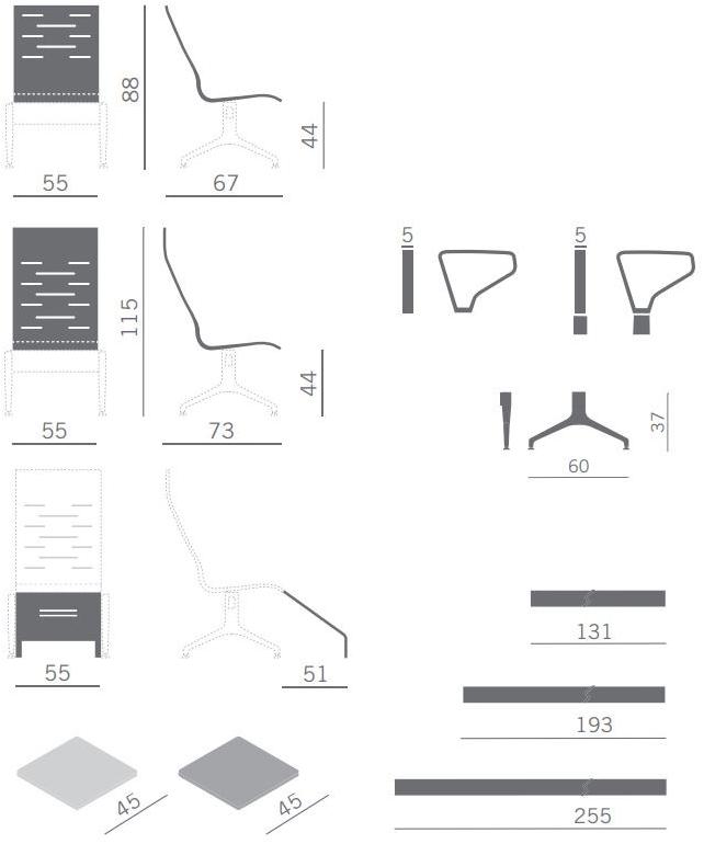 Kastel Сиденье на балке пола с подлокотниками sun-id-1493729 - Вид №9