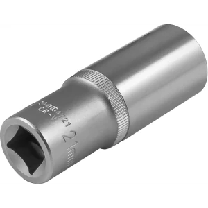 Торцевая головка удлиненная двенадцатигранная Jonnesway 49070 1/2 дюйма 21 мм