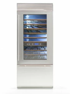 FHIABA Подвал / ветчина со стеклянной дверью X-pro Xs8991twt