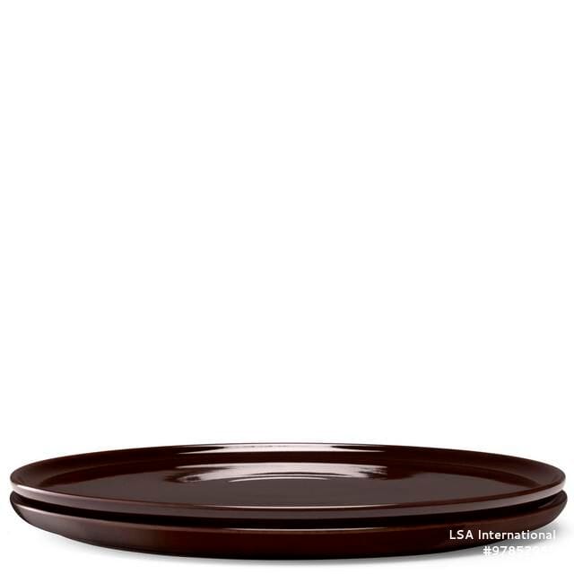 Набор фарфоровых тарелок-Ø26 см LSA Collective ARCH-00120010