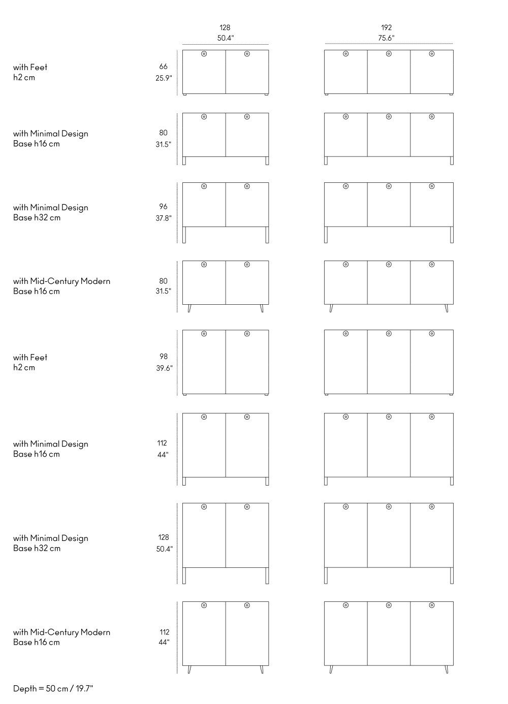 Шкаф с распашными дверями Casamania & Horm Anish ARCH-00004965 - Вид №4