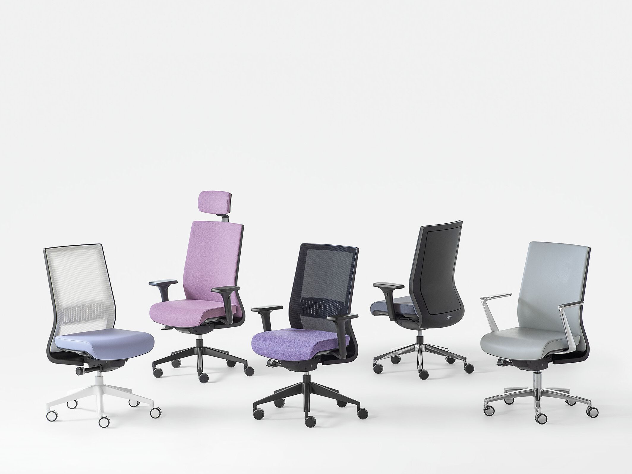 Офисное кресло с подголовником 5 спиц Kastel ARCH-00112694 - Вид №4