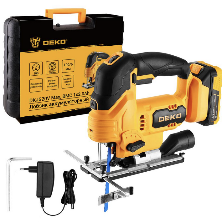 Электрический лобзик DEKO DKJS20V Max 5616598 STDN-0035854 - Вид №1