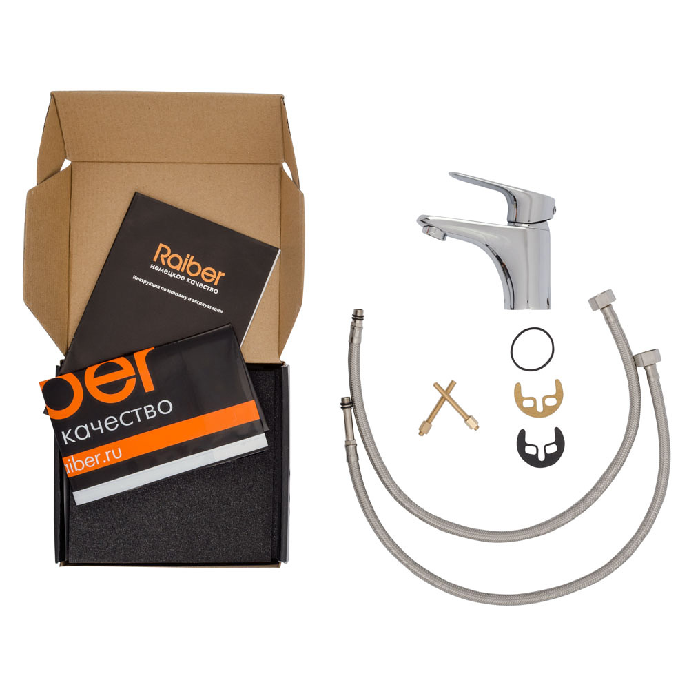 Смеситель для раковины Raiber Metris R5501 однорычажный R5501 Santreyd  - Вид №2