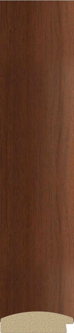 BY 1157 Зеркало с фацетом в багетной раме - орех 65 mm EVOFORM Exclusive - Вид №2