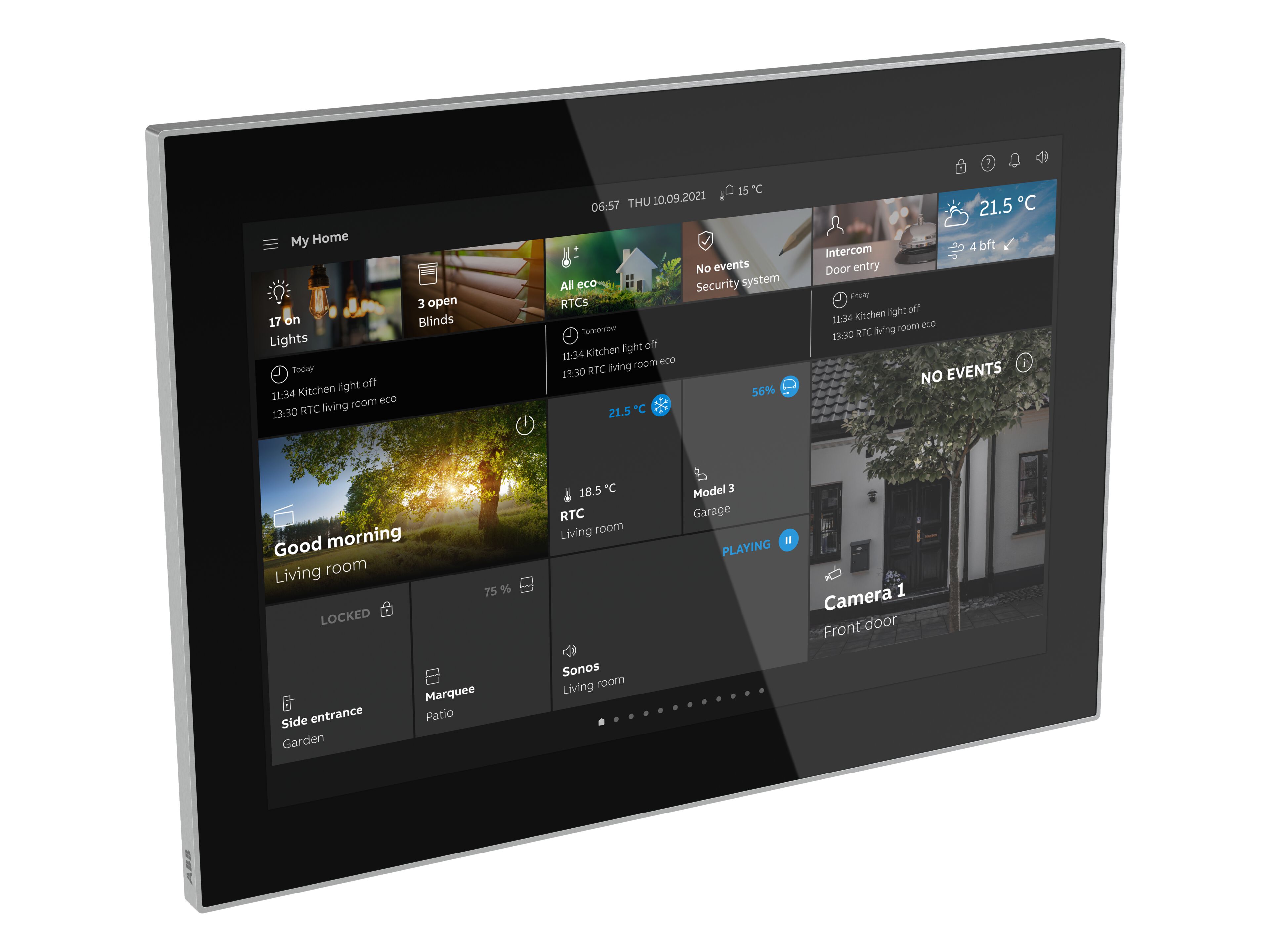 Интерфейс для систем домашней автоматизации Busch-Jaeger BUSCH-SMARTTOUCH® 10" ARCH-00113272 - Вид №3