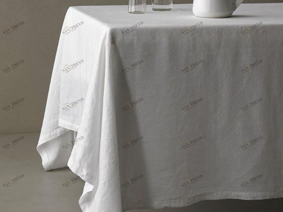 Society Limonta Легкая льняная скатерть Tab sun-id-1352995