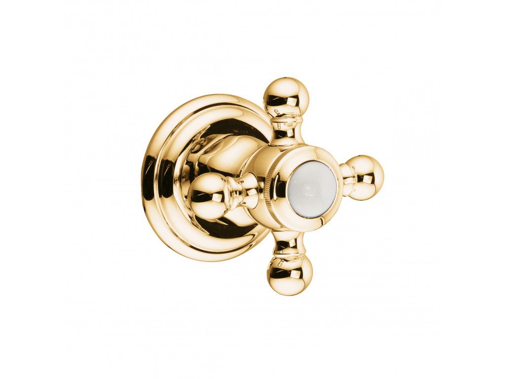 518454520 переключатель на 2 положения KLUDI 1926 позолоченный, 23 кар 