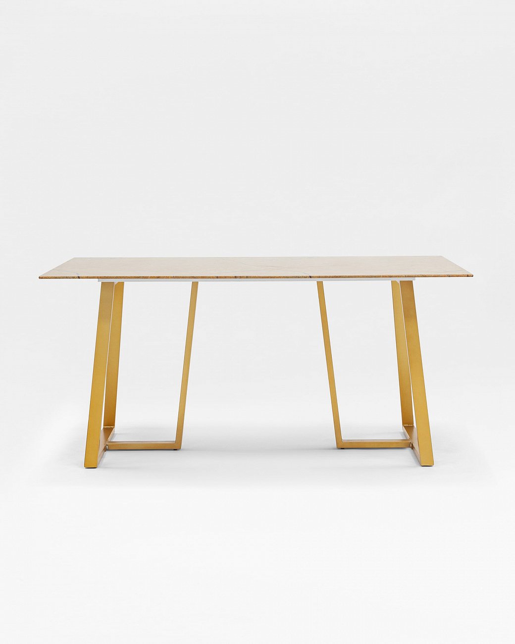 Обеденный стол золотистый 160х90 см "Даллас" STOOL GROUP  00-3946095 Золото  - Вид №2