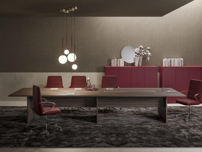 PROF Стол для переговоров из fenix-ntm® с системой управления кабелями Entry sun-id-1372938 - Вид №13