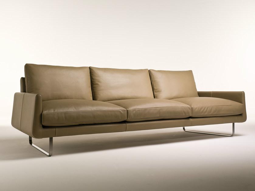 i 4 Mariani 3-х местный кожаный диван Joshua sun-id-1350212 - Вид №1