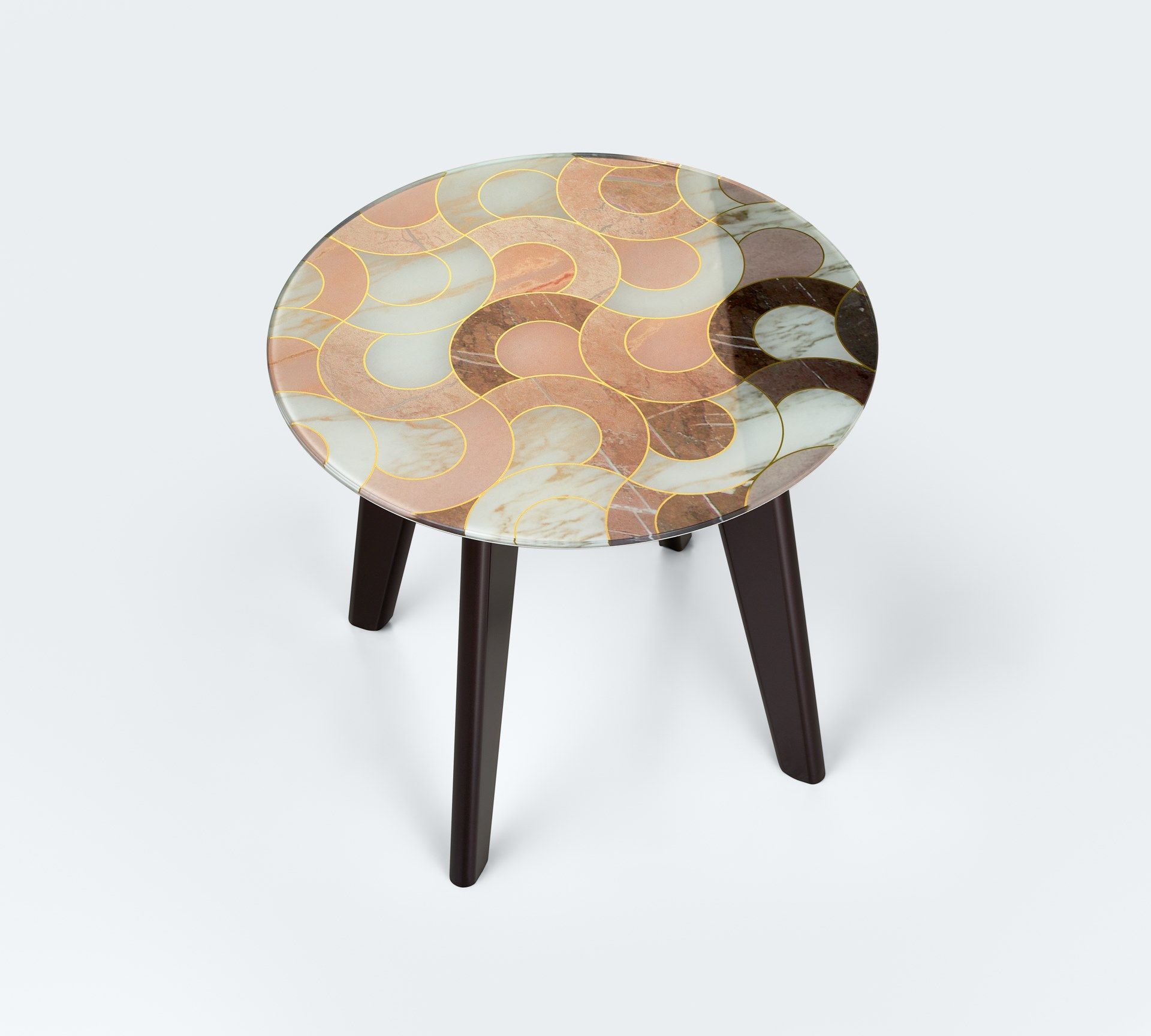 Круглый стеклянный журнальный столик Sicis OWEN ARCH-00116053 - Вид №5