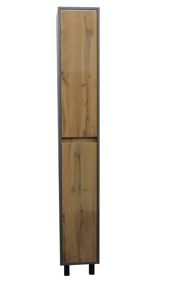 Пенал для ванной Santreyd Wood PW30 с распашными дверцами в стиле дуб 88695646