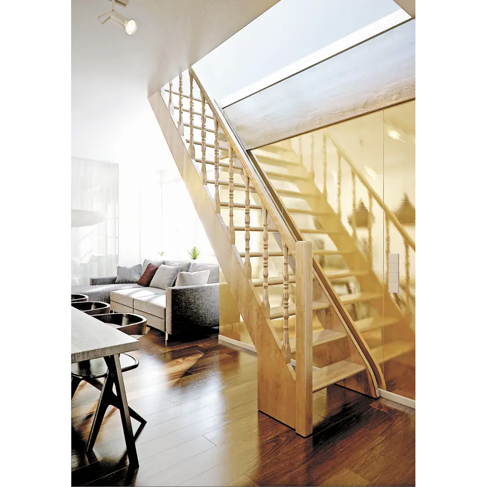 Лестница прямая ЛЕС-12 ЛЕСЕНКА STLM-2121433 - Вид №1