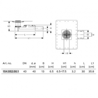 Душевой трап Geberit CleanLine 154.052.00.1 Santreyd sv-4909 - Вид №9
