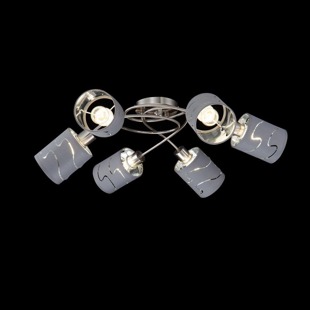 Потолочная люстра Freya Joell FR5001CL-06N FREYA JOELL 220252 Серый  - Вид №1