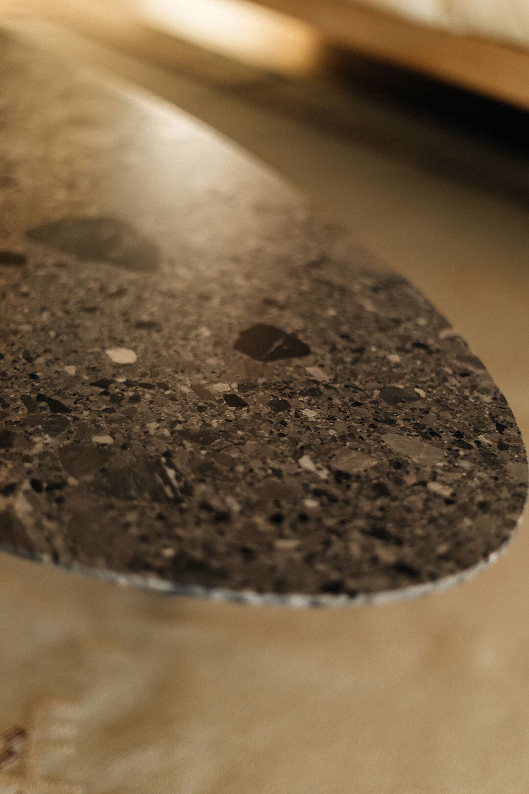 Мраморный овальный журнальный столик Maami Home ELLIPSE CEPPO DI GRE ARCH-00072873 - Вид №2