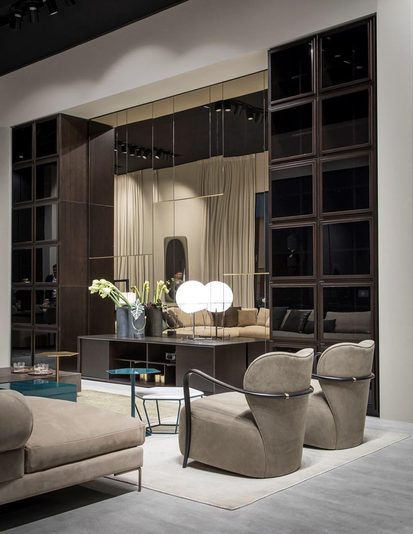 SELVA Мягкое кожаное кресло с подлокотниками  1172  - Вид №14