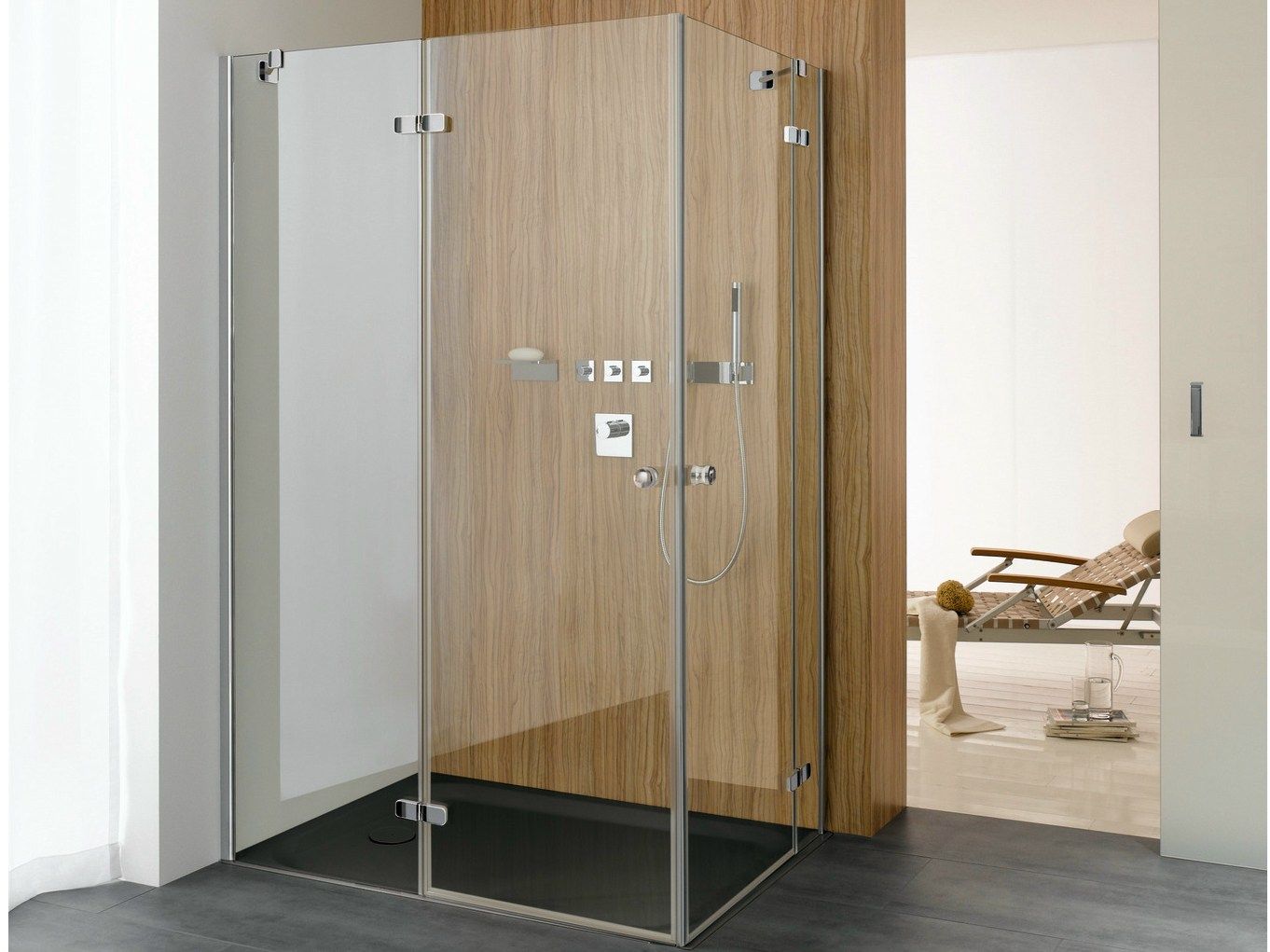 Эмалированная стальная прямоугольная напольная проволока для душа Bette BETTEULTRA ARCH-00080851 - Вид №4