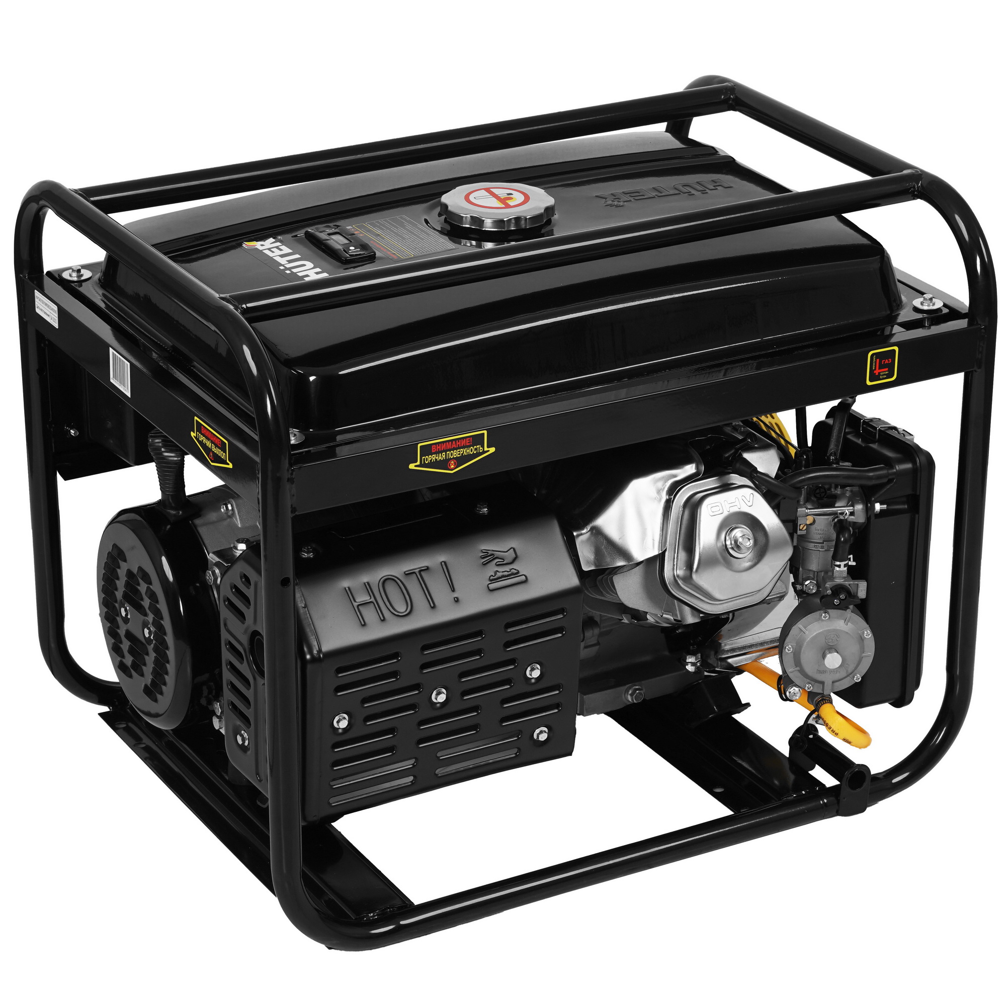 Электрогенератор бензиново-газовый   Huter DY6500LXG 1263978 STDN-0149877 - Вид №2
