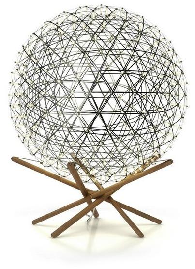 moooi Светодиодный торшер из нержавеющей стали и дерева Raimond sun-id-1484553 - Вид №1