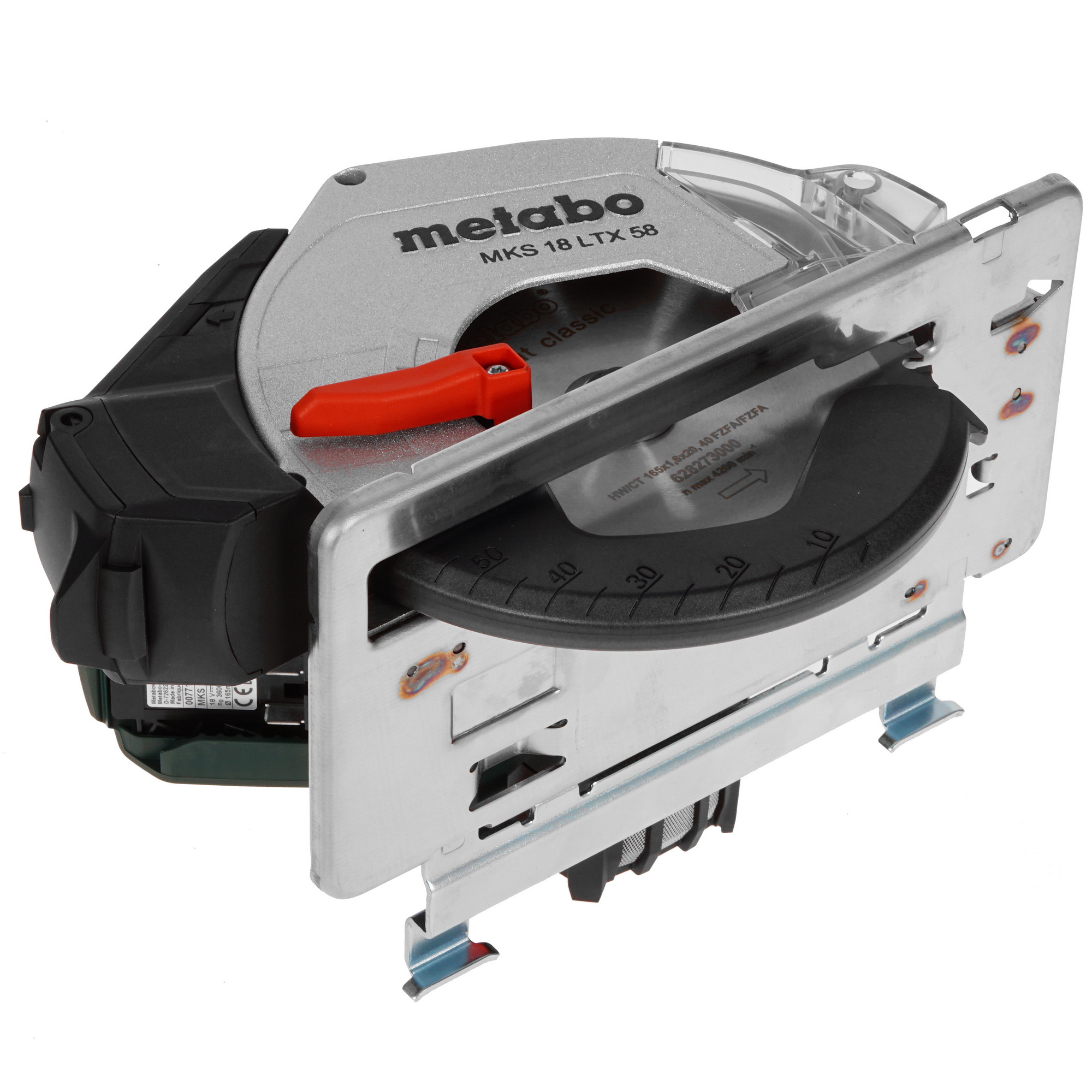 Пила дисковая Metabo MKS 18 LTX 58 CAS 18V 5308787 STDN-0132558 - Вид №6