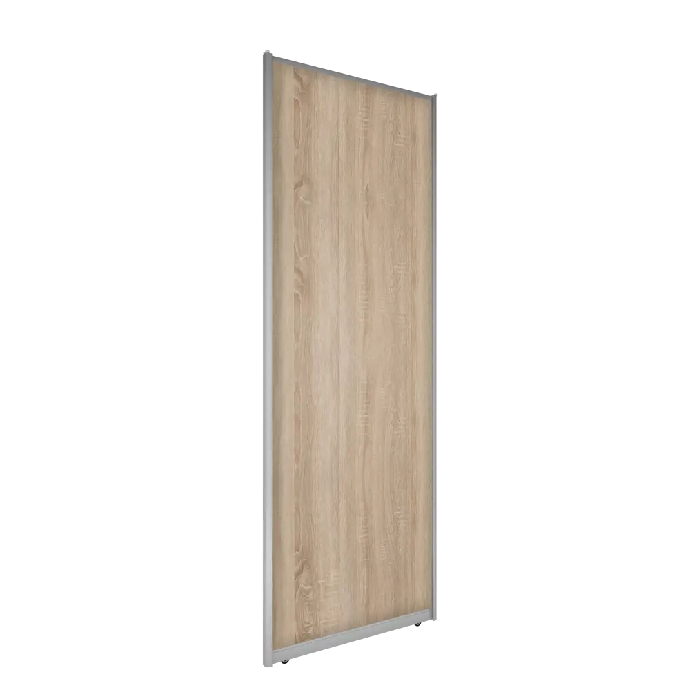 Дверь-купе SPACEO для шкафа в стиле дуб сонома с серебром 18833650 STLM-0013080 - Вид №1