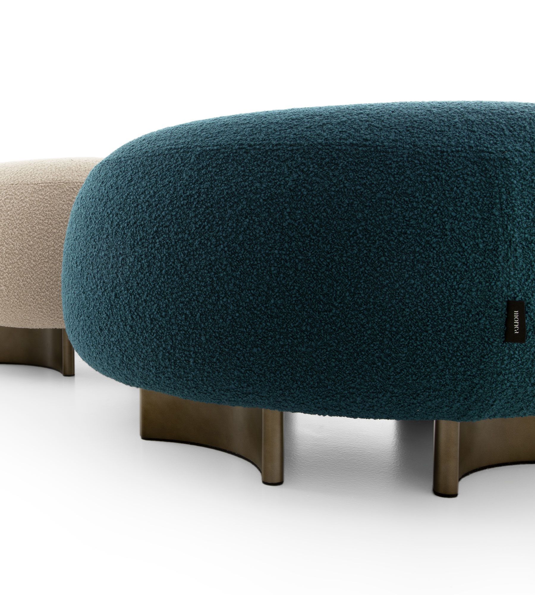 Круглый шерстяной пуф Morica Design Enjoy ARCH-00059098 - Вид №2