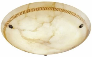 Possoni Illuminazione Ржавый потолочный светильник с алебастром Vivienne 2500/pl-60