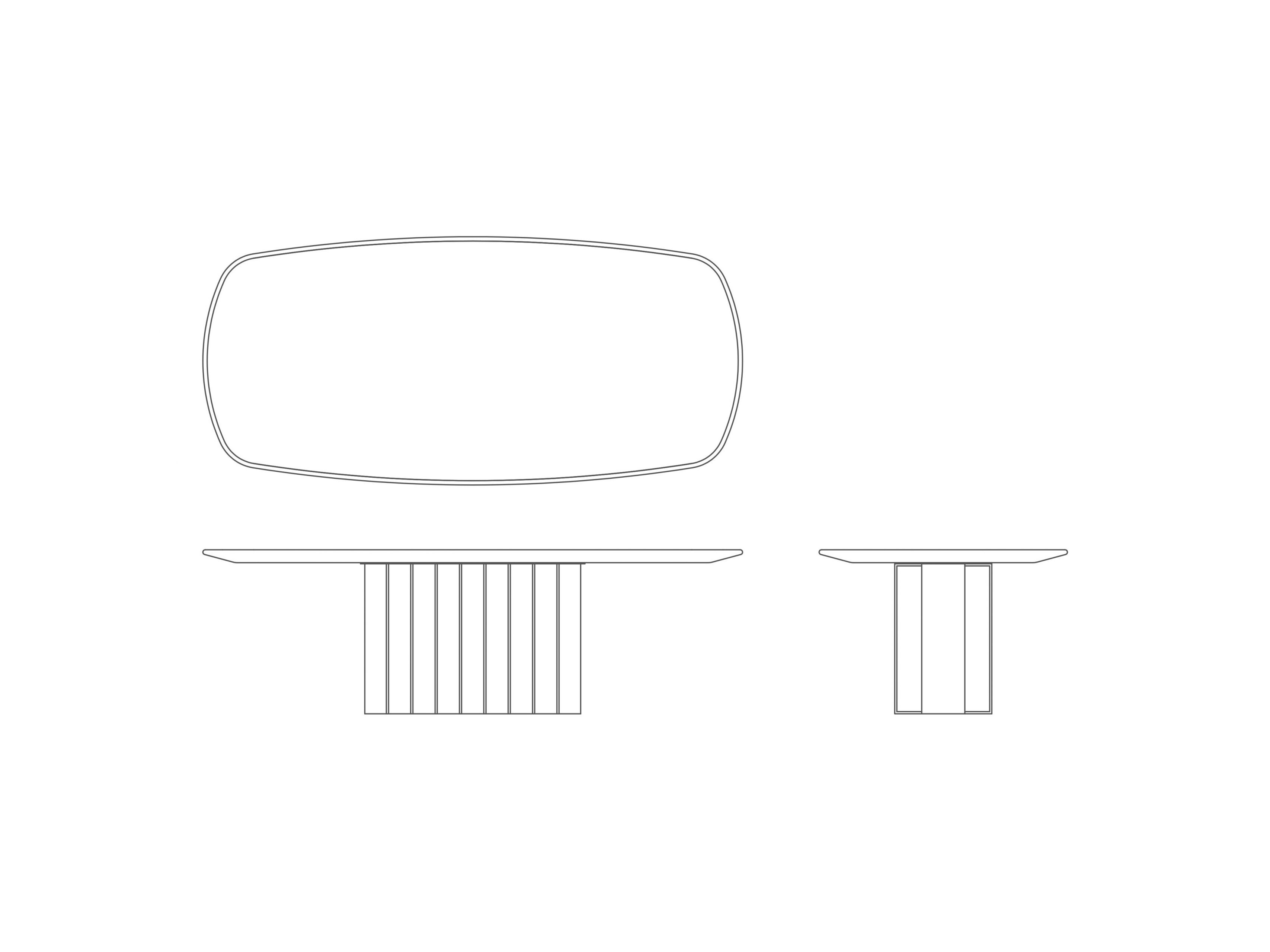 Деревянный обеденный стол Casa Magna GARBO ARCH-00148371 - Вид №3