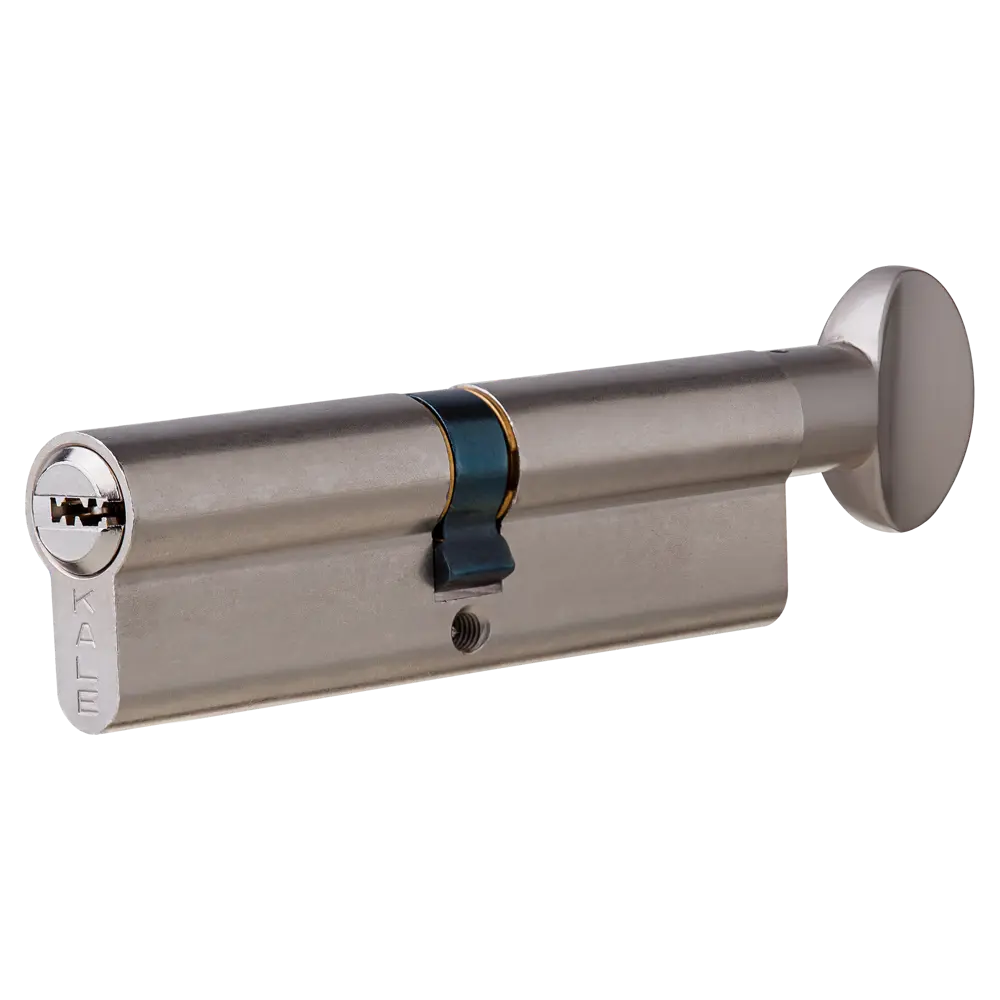 Цилиндр Kale 164SM-110-C-NI, 50х50 мм, ключ/вертушка, цвет никель 82394811 STLM-2064675 