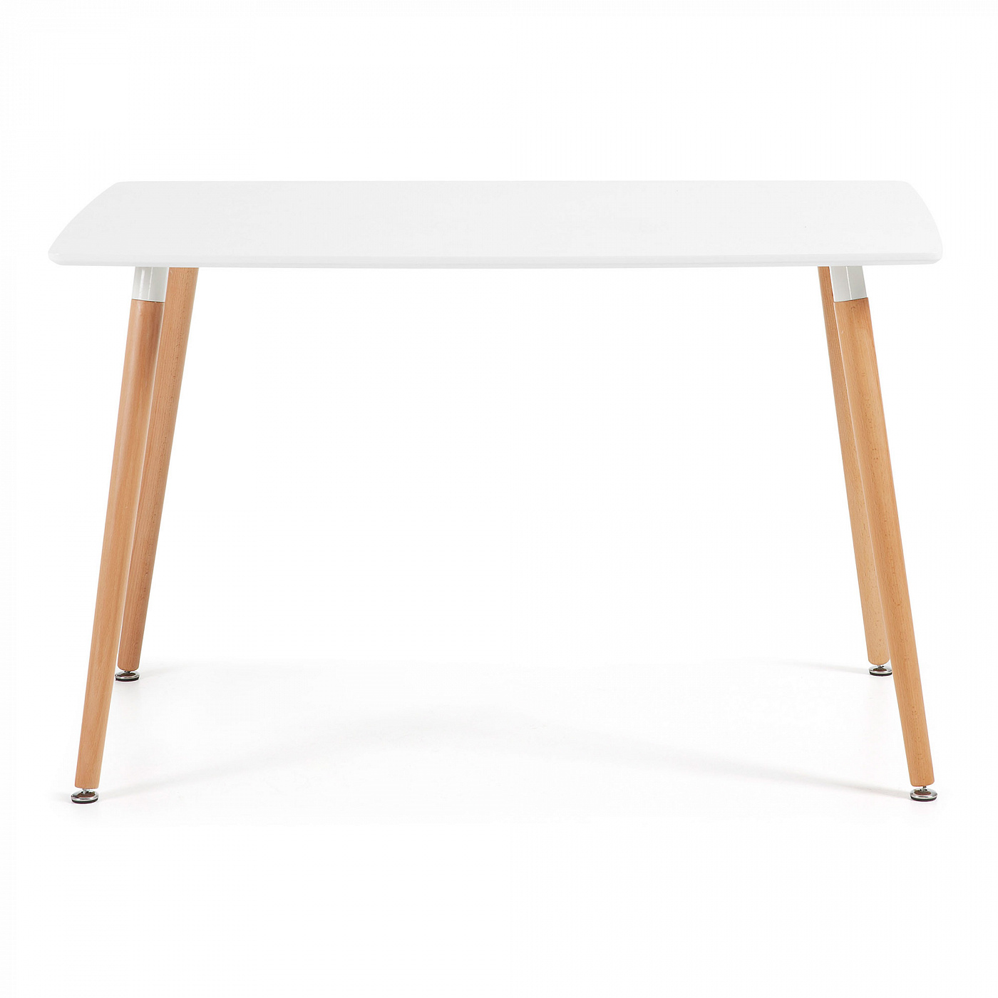 005338 Обеденный стол 120x75 белый La Forma Daw  - Вид №1