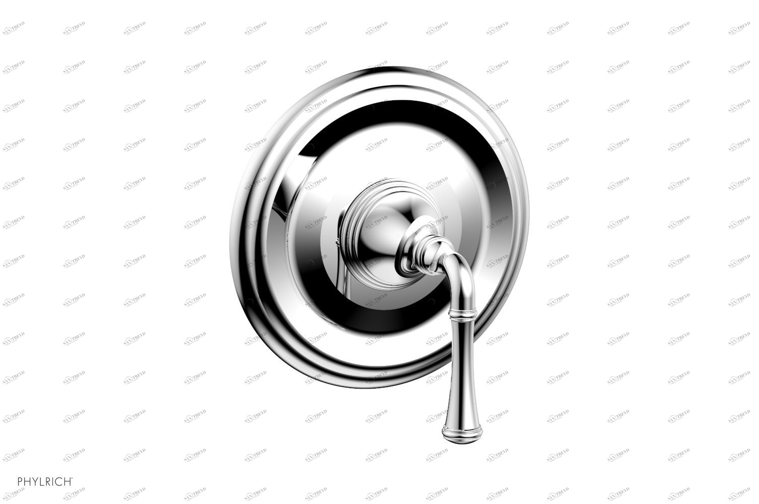 Смеситель для душа 3RING Phylrich  DTH205-026 Хромированный 