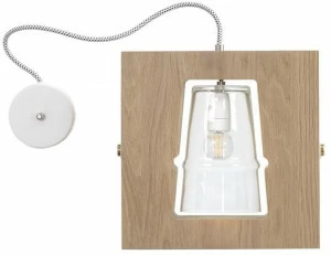 Hind Rabii Настенный светильник из дуба Belle d'i empreinte