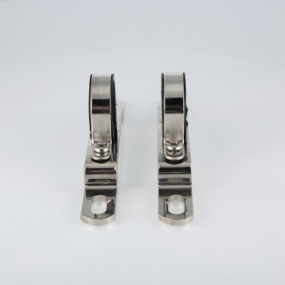 VTc.130.INS.0800 Пара низких кронштейнов для коллекторов из нержавеющей стали Valtec 1 1/2"  - Вид №2