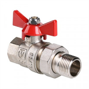 VT.227.N.04 Кран шаровой VALTEC BASE с полусгоном Valtec 1/2"