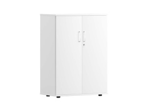 Меламиновый офисный шкаф с запирающимися дверями