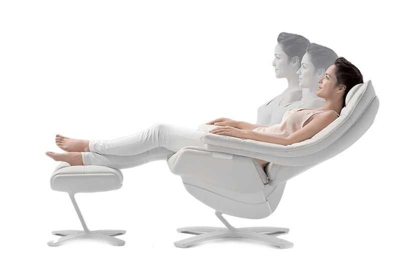 Natuzzi Кожаное кресло-реклайнер с подголовником sun-id-1449076 - Вид №5