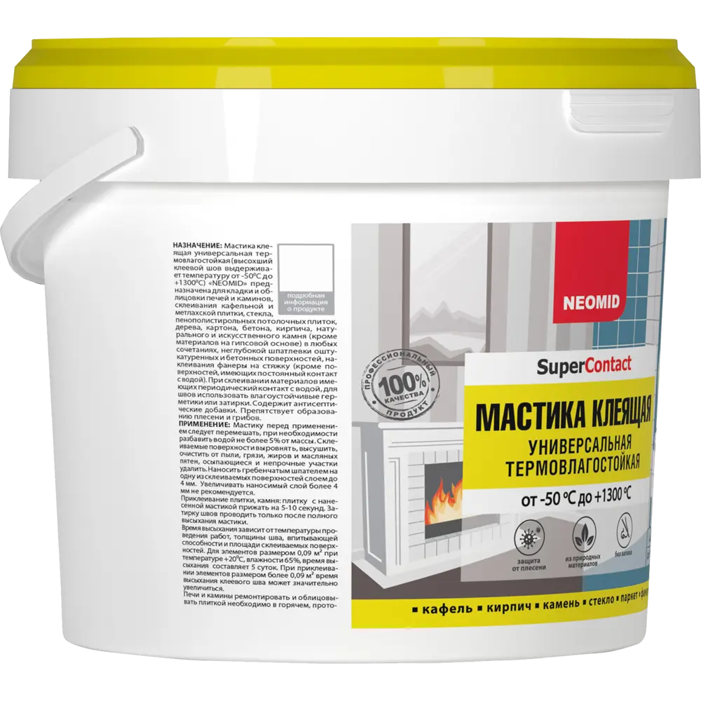 NEOMID Термовлагостойкая мастика универсальная 4 кг 14208662 STLM-1535740 - Вид №2
