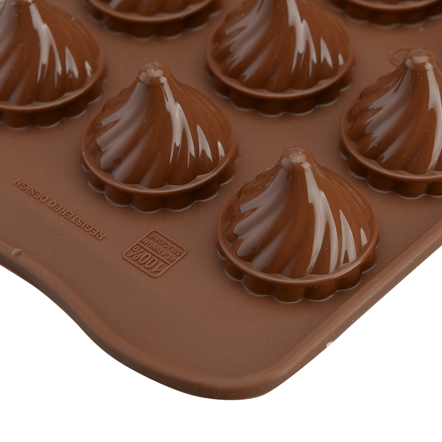 22.147.77.0065 Форма для приготовления конфет choco flame силиконовая Silikomart  - Вид №1