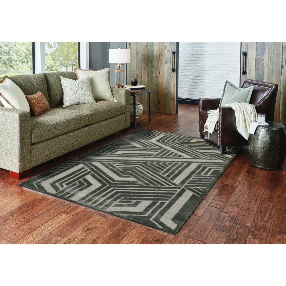 Ковер полипропилен Ctim Зоя 3331Х 100x200 см цвет бежевый STLM-2176630 - Вид №5