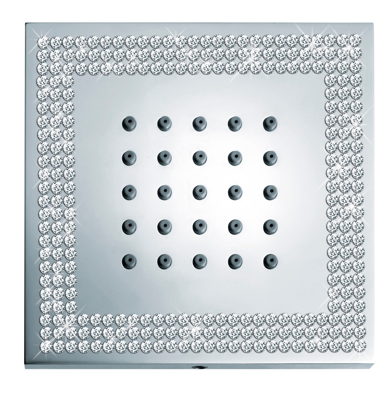 I00176 Потолочный & настенный душ Cubic Flat Ø 100 mm BOSSINI  - Вид №4