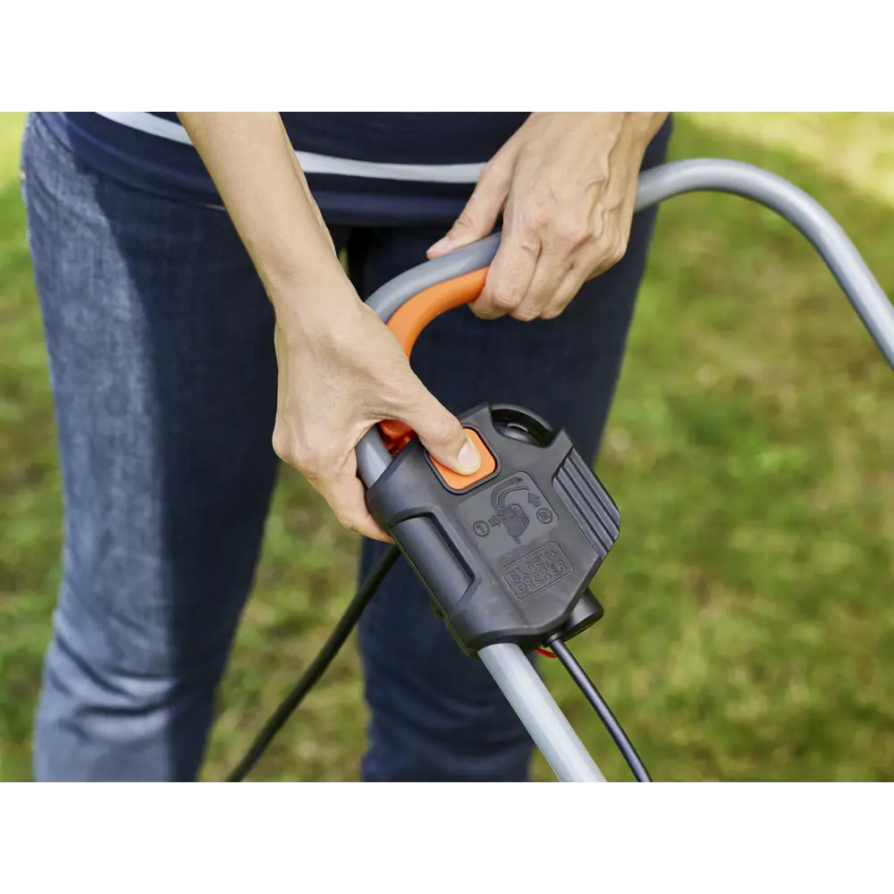 Газонокосилка электрическая Black&Decker BEMW 351, 1000 Вт, 32 см BLACK + DECKER STLM-2043797 - Вид №7