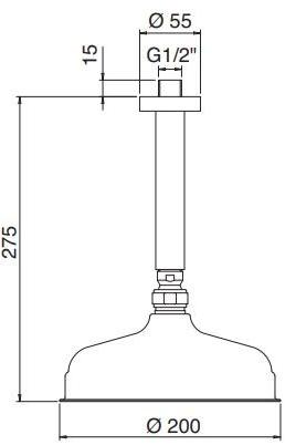 Rubinetterie Treemme Nuova retrò  452  - Вид №1
